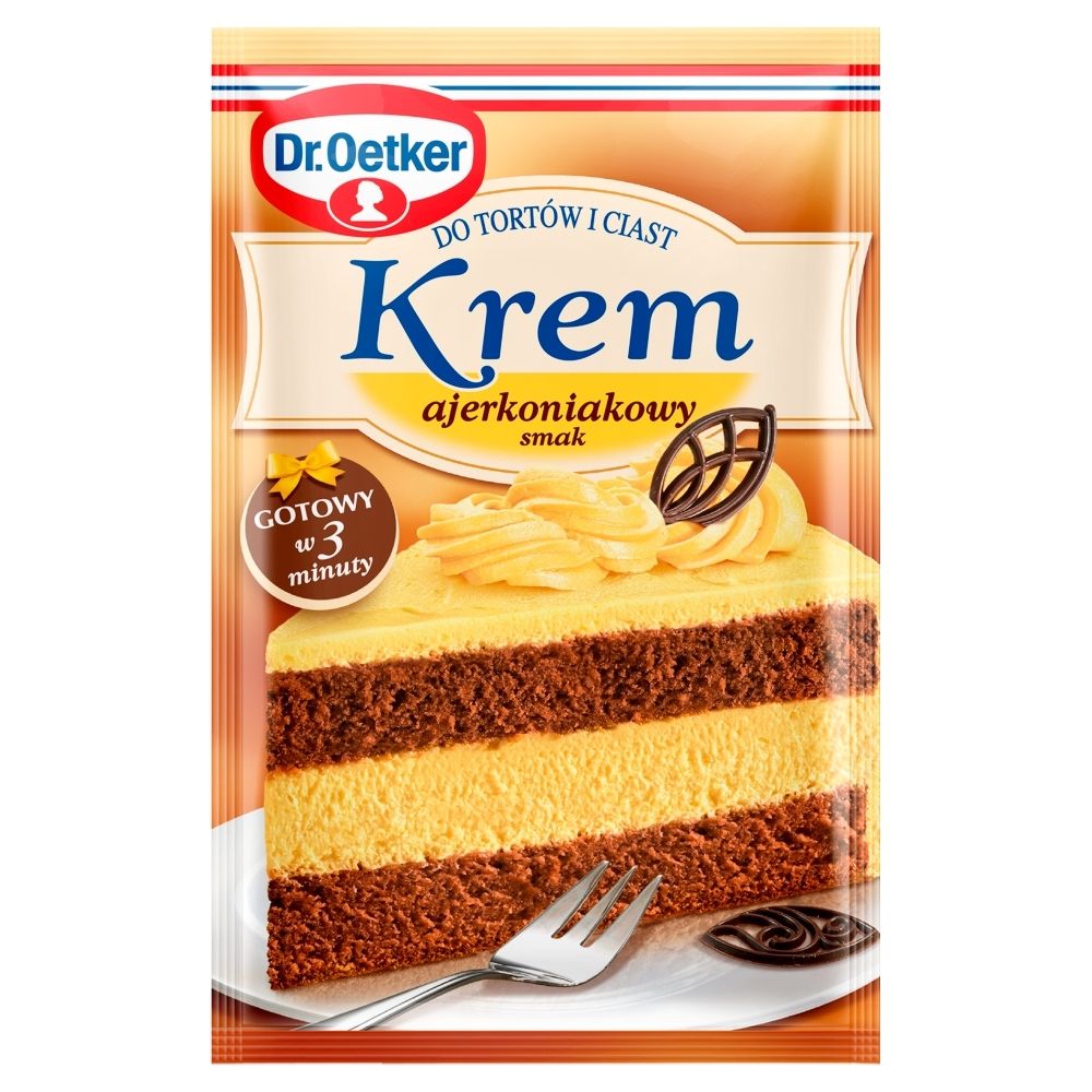 Dr Oetker KREM DO TORTÓW AJERKONIAKOWY 120 G zakupy dla domu i biura 71617310