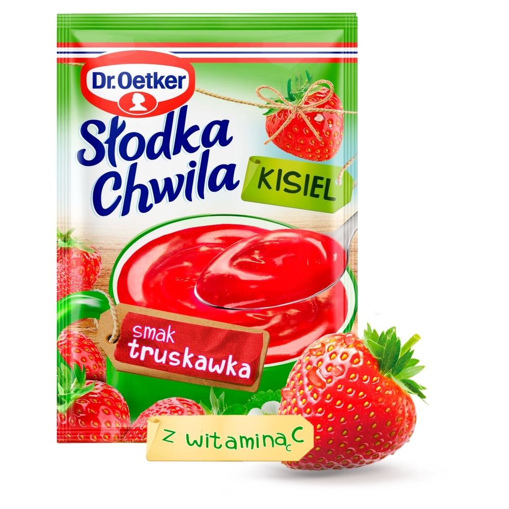 Dr Oetker SŁODKA CHWILA KISIEL TRUSKAWKOWY 30G 55571509