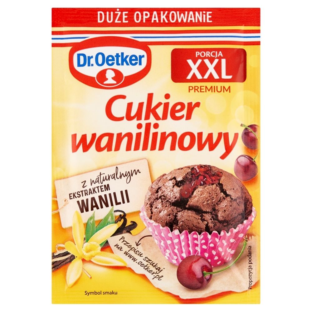 Dr Oetker CUKIER WANILINOWY XXL 43G zakupy dla domu i biura 48018113