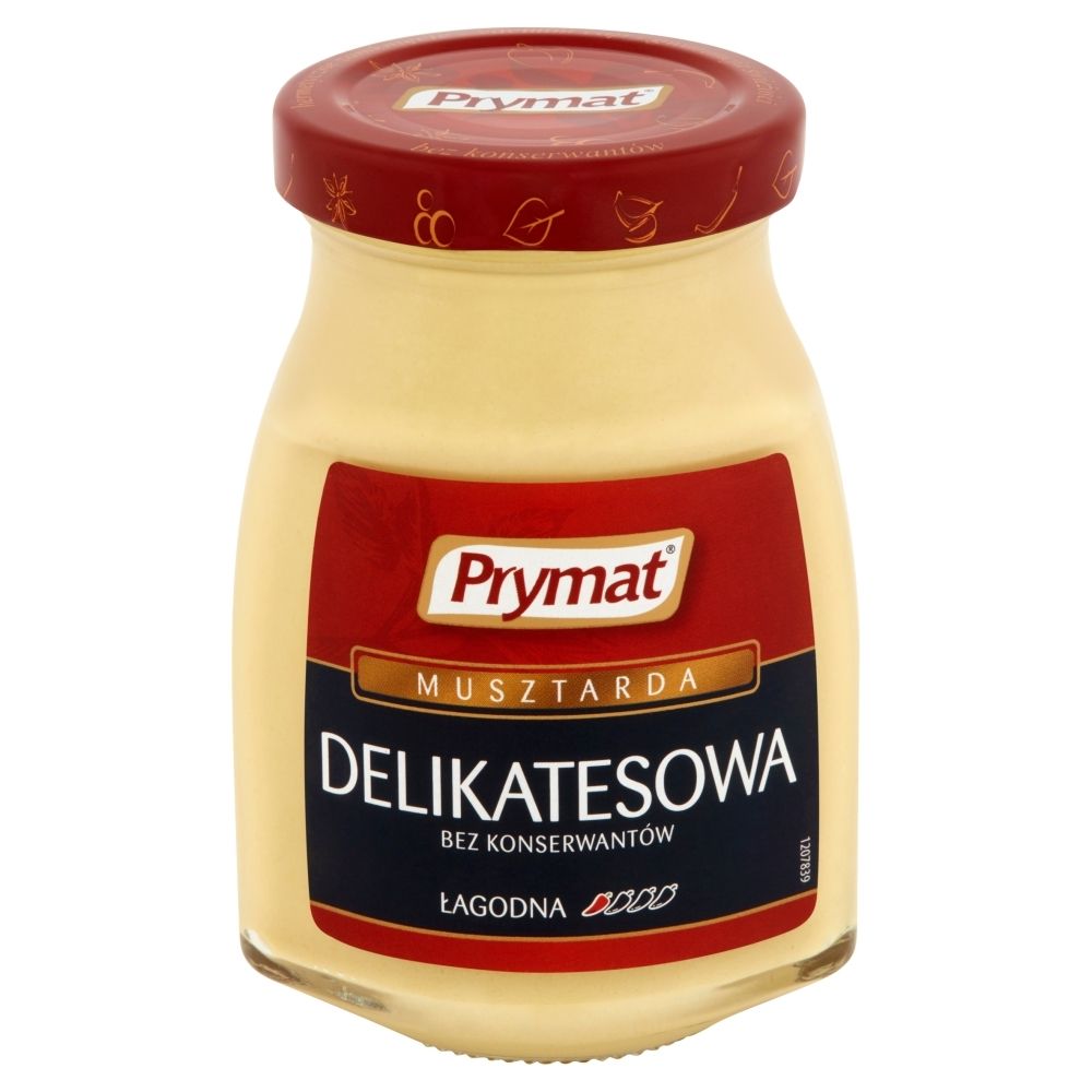Prymat MUSZTARDA DELIKATESOWA 185G zakupy dla domu i biura 48515001