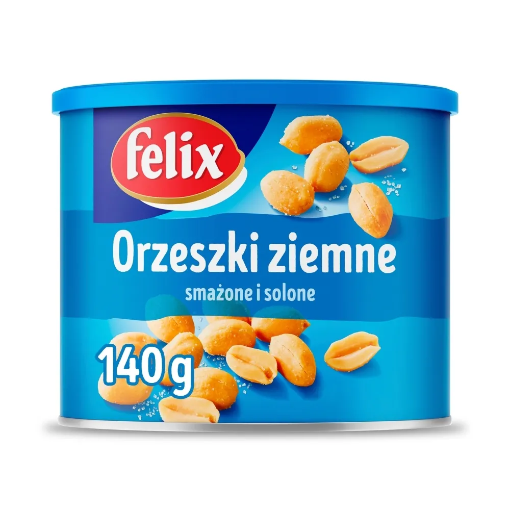 Felix ORZESZKI ZIEMNE SMAŻONE I SOLONE 140G