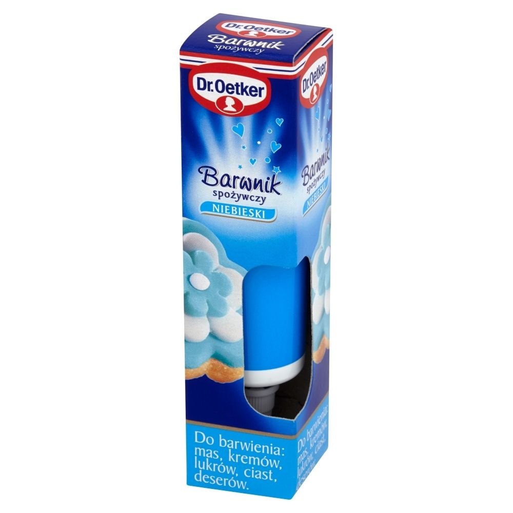 Dr. Oetker Barwnik spożywczy niebieski 10 g Dr. Oetker