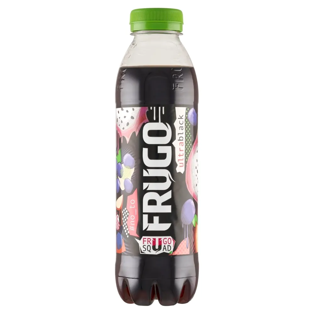 Frugo FOOD CARE Napój niegazowany wieloowocowy czarne 500 ml
