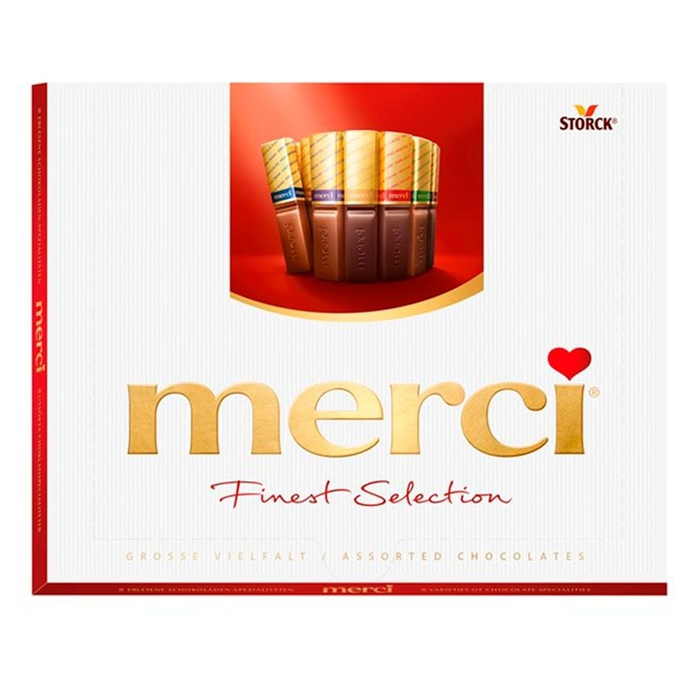 Storck Bombonierka Merci Finest Selection Kolekcja czekoladek 250 g