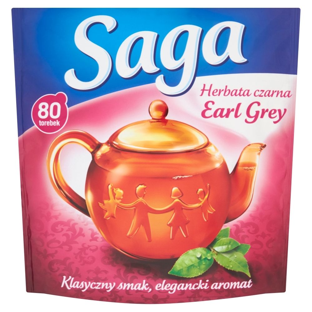 Saga Herbata EARL GREY 80t
