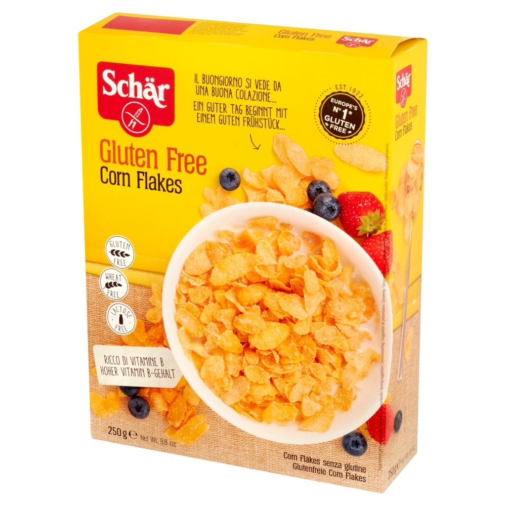 Schar corn flakes płatki kukurydziane 250g 8008698002223
