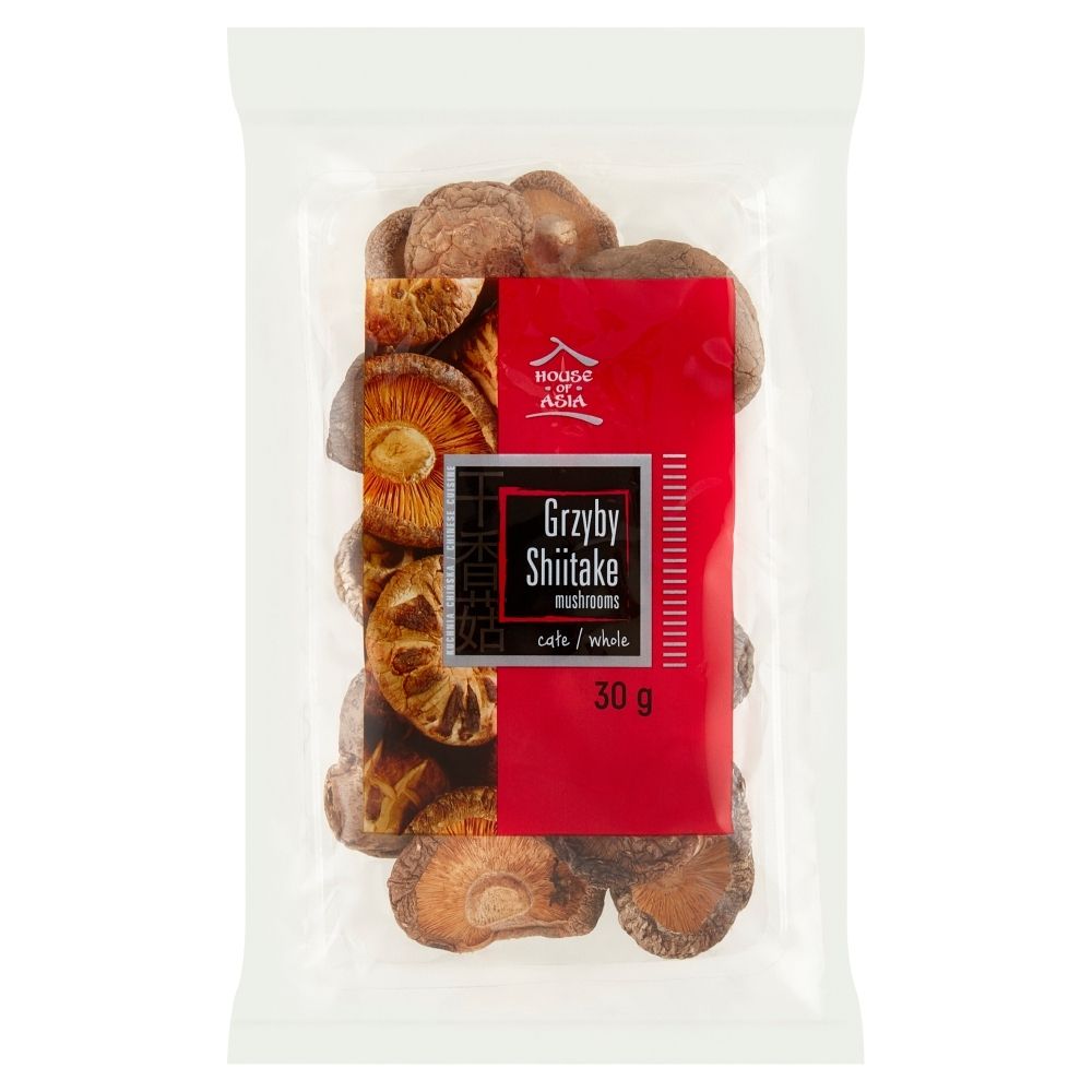 GRZYBY SHIITAKE HOUSE OF ASIA 30G