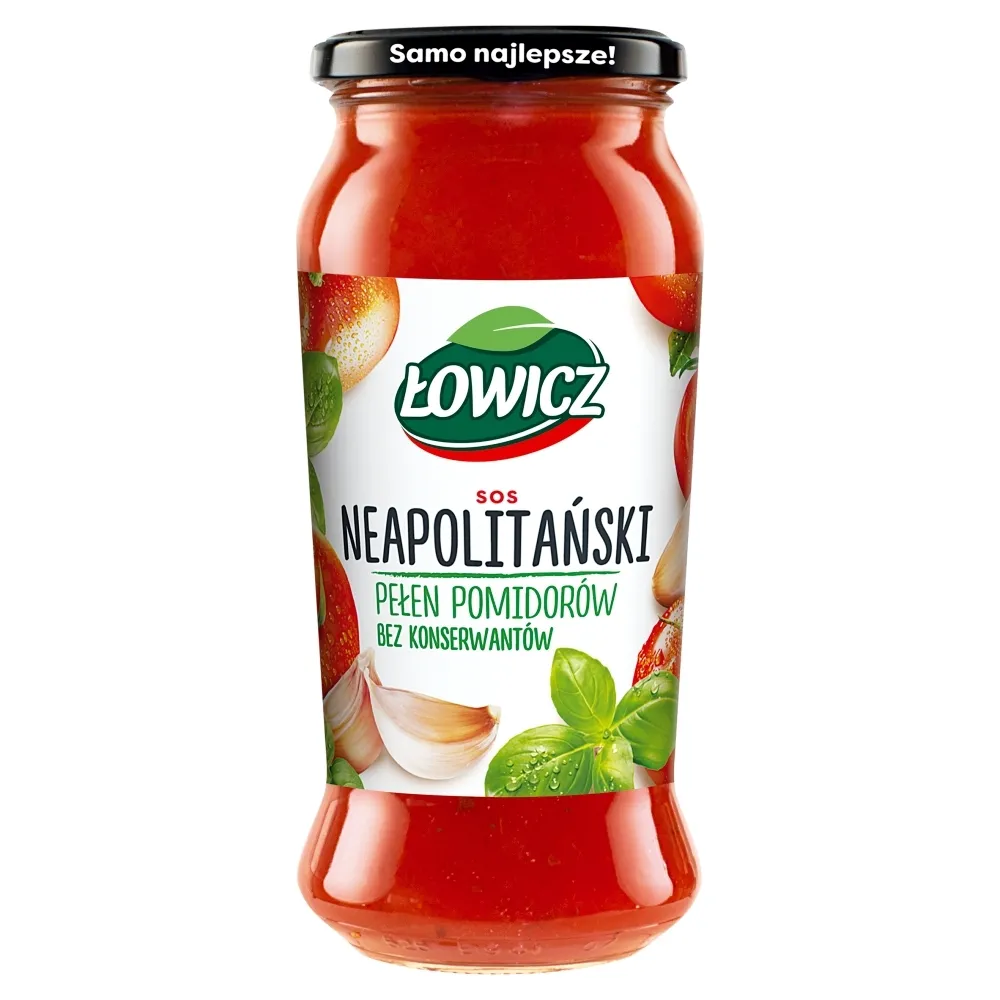 Łowicz SOS NEAPOLITAŃSKI DO SPAGHETTI 500 G zakupy dla domu i biura! 54554373