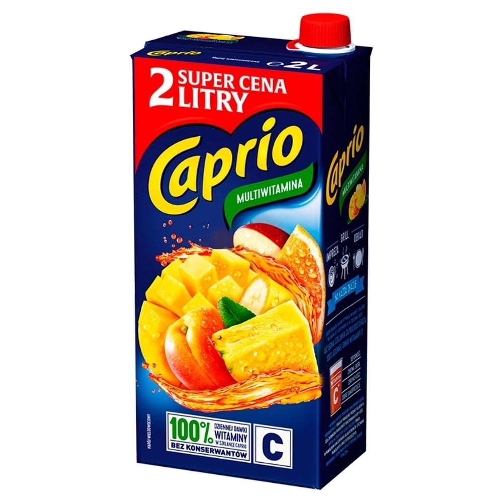 Tymbark Napój Caprio Plus multiwitamina 2 l