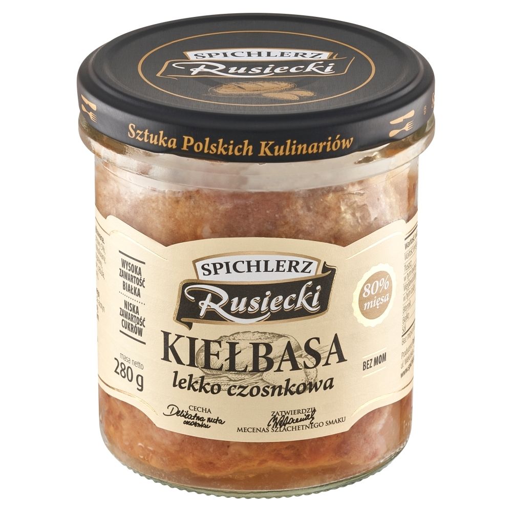 Spichlerz Rusiecki KIEŁBASA LEKKO CZOSNKOWA 300G PAMAPOL zakupy dla domu i biura! 45797594