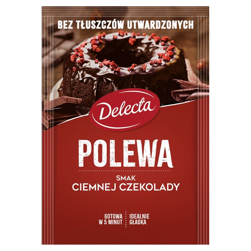 Delecta Polewa CZEKOLADOWA TWARDA 100G