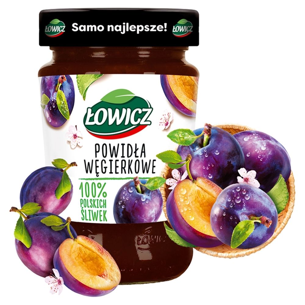 Łowicz Powidła węgierkowe 290g
