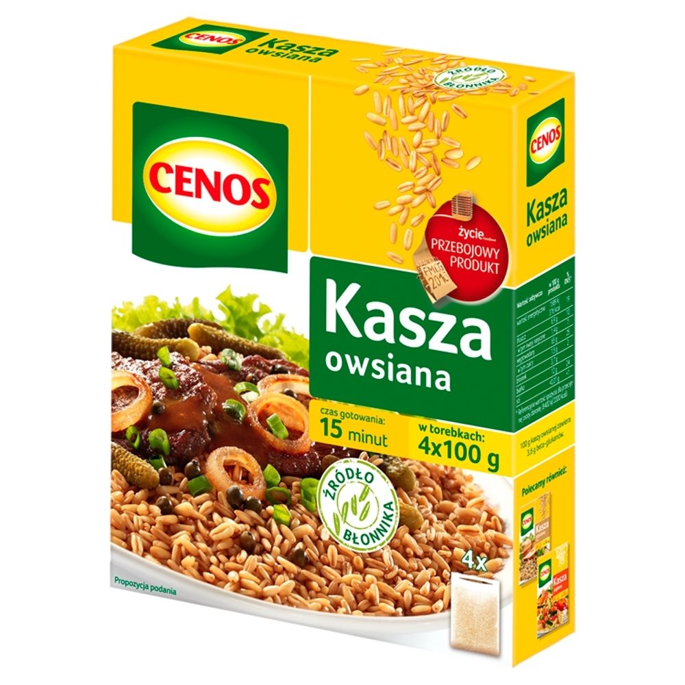 Cenos KASZA OWSIANA 4 X 100 G 16391526