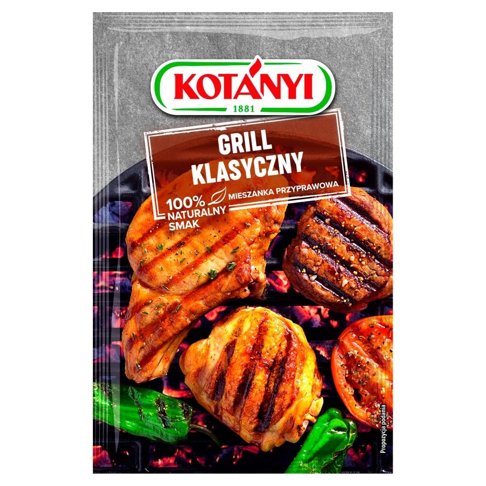 Kotanyi Mieszanka przypraw Grill Klasyczny 22 g Kotányi