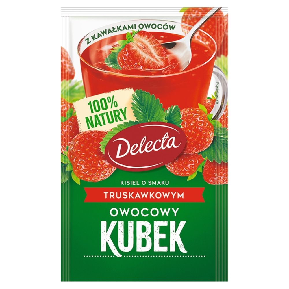 Delecta OWOCOWY KUBEK KISIEL SM TRUSKAWKOWY 30G 20935