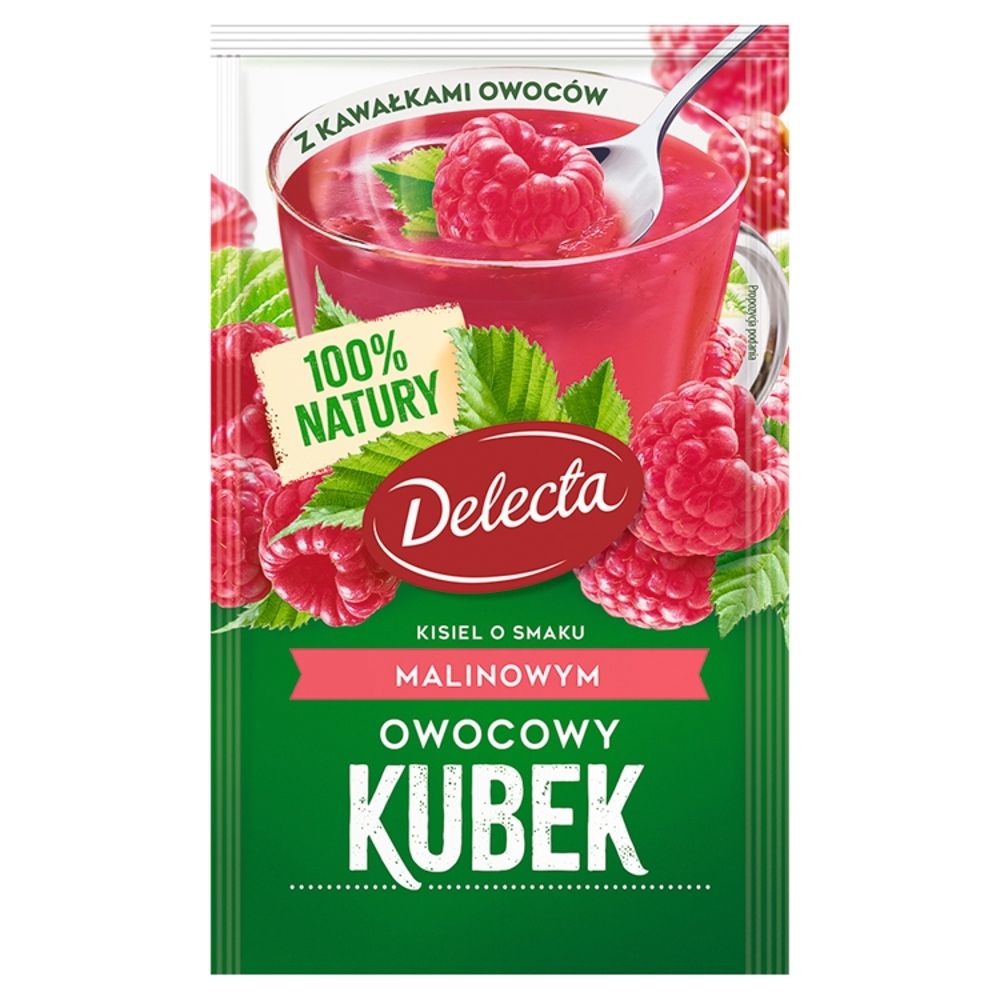 Delecta OWOCOWY KUBEK KISIEL SM MALINOWY 30G 20937