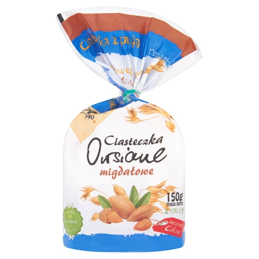 Ania Ciasteczka owsiane Migdałowe 150 g