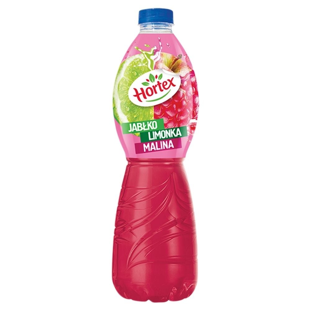 Hortex Jabłko malina limonka Napój wieloowocowy butelka aPet 1,75 l