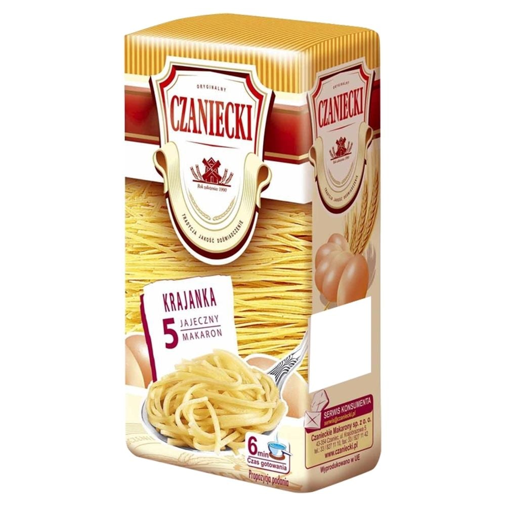 Czaniecki E MAKARONY MAKARON KRAJANKA 250G. 31685100