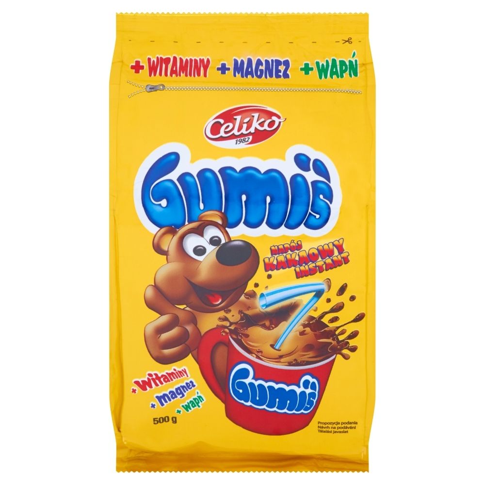 Gumiś GUMIŚ NAPÓJ KAKAOWY INSTANT 0,5 KG zakupy dla domu i biura 43864859