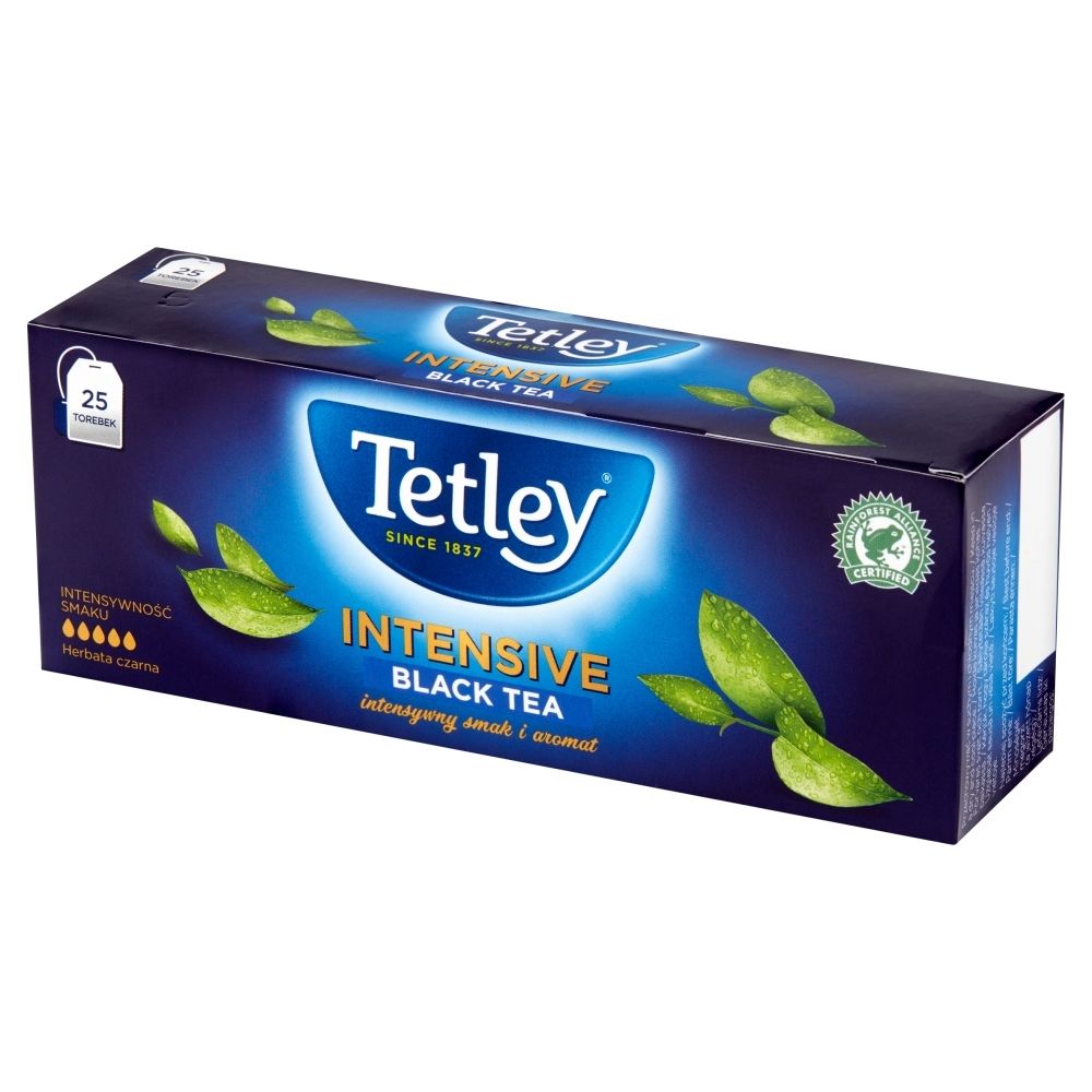 Tetley HERBATA INTENSIVE BLACK 25