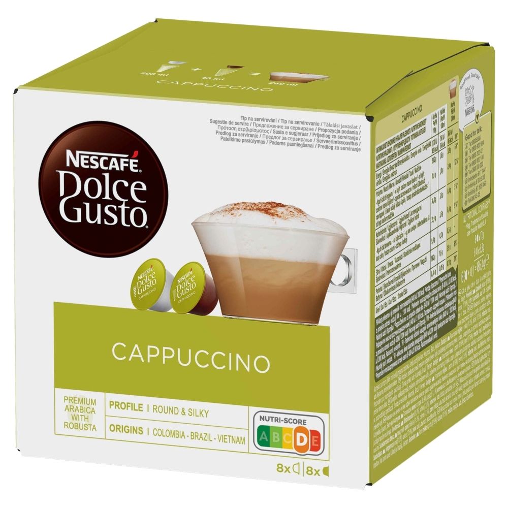 Nescafe DOLCE GUSTO CAPPUCCINO 16 kapsułek