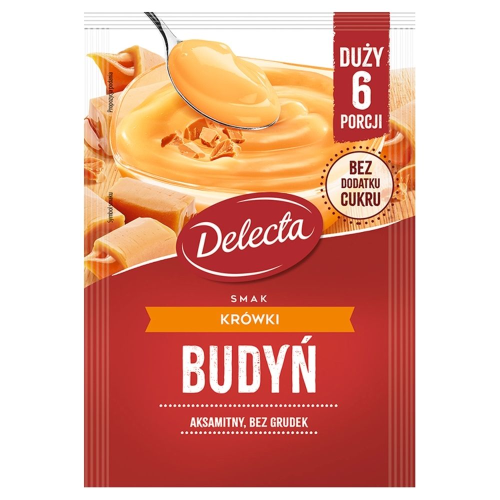 Delecta Duży budyń krówki