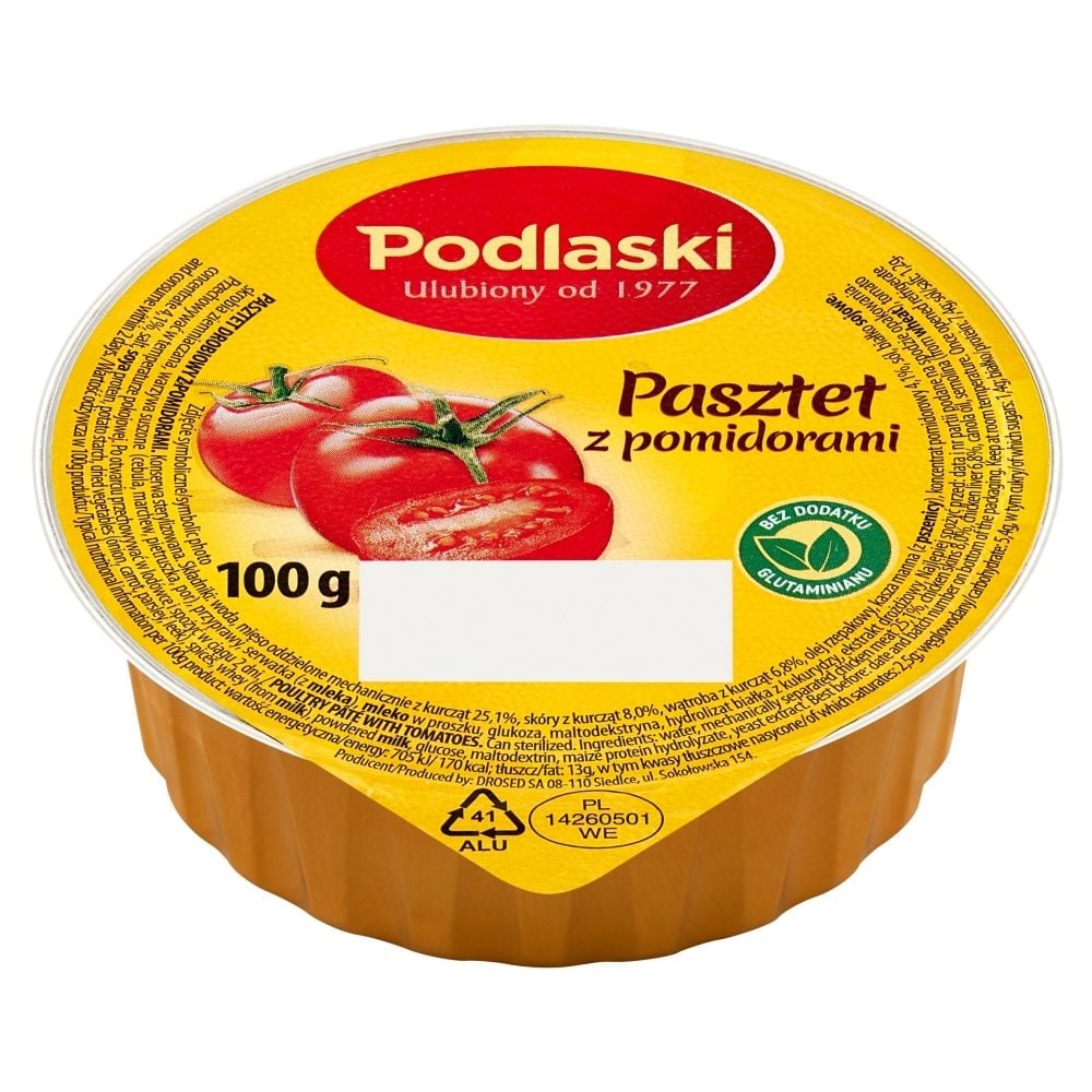 Drosed - Podlaski pasztet drobiowy z pomidorami.
