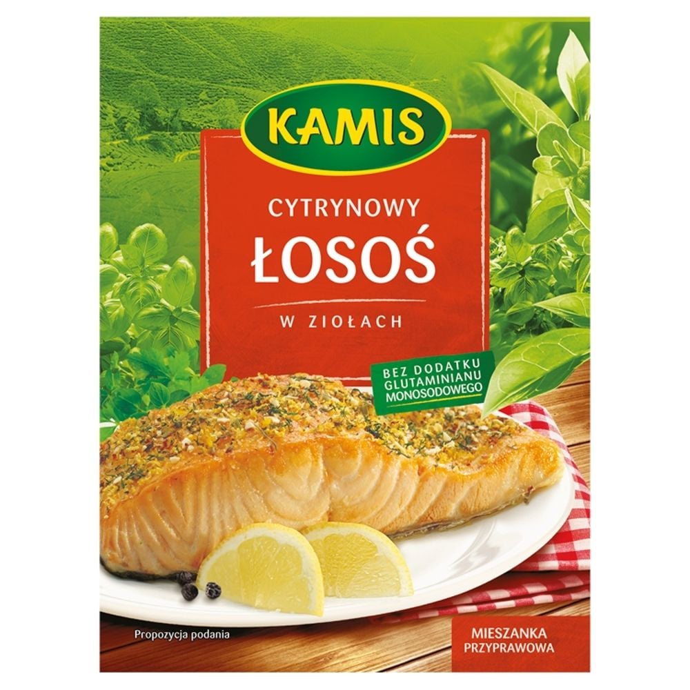 Kamis CYTRYNOWY ŁOSOŚ W ZIOŁACH 18G zakupy dla domu i biura! 36057933