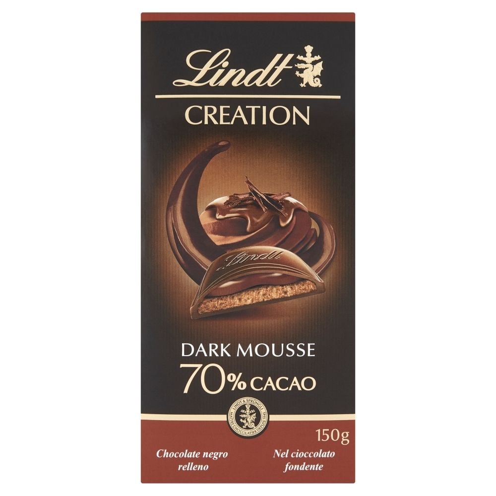 Lindt EDELBITTER 70% CHOCOLATE MOUSSE 150G 40326639