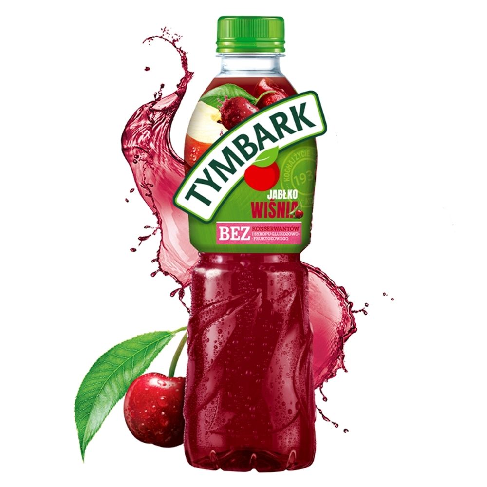 Tymbark Aseptic NAPÓJ JABŁKO-WIŚNIA Aseptic 500 ML