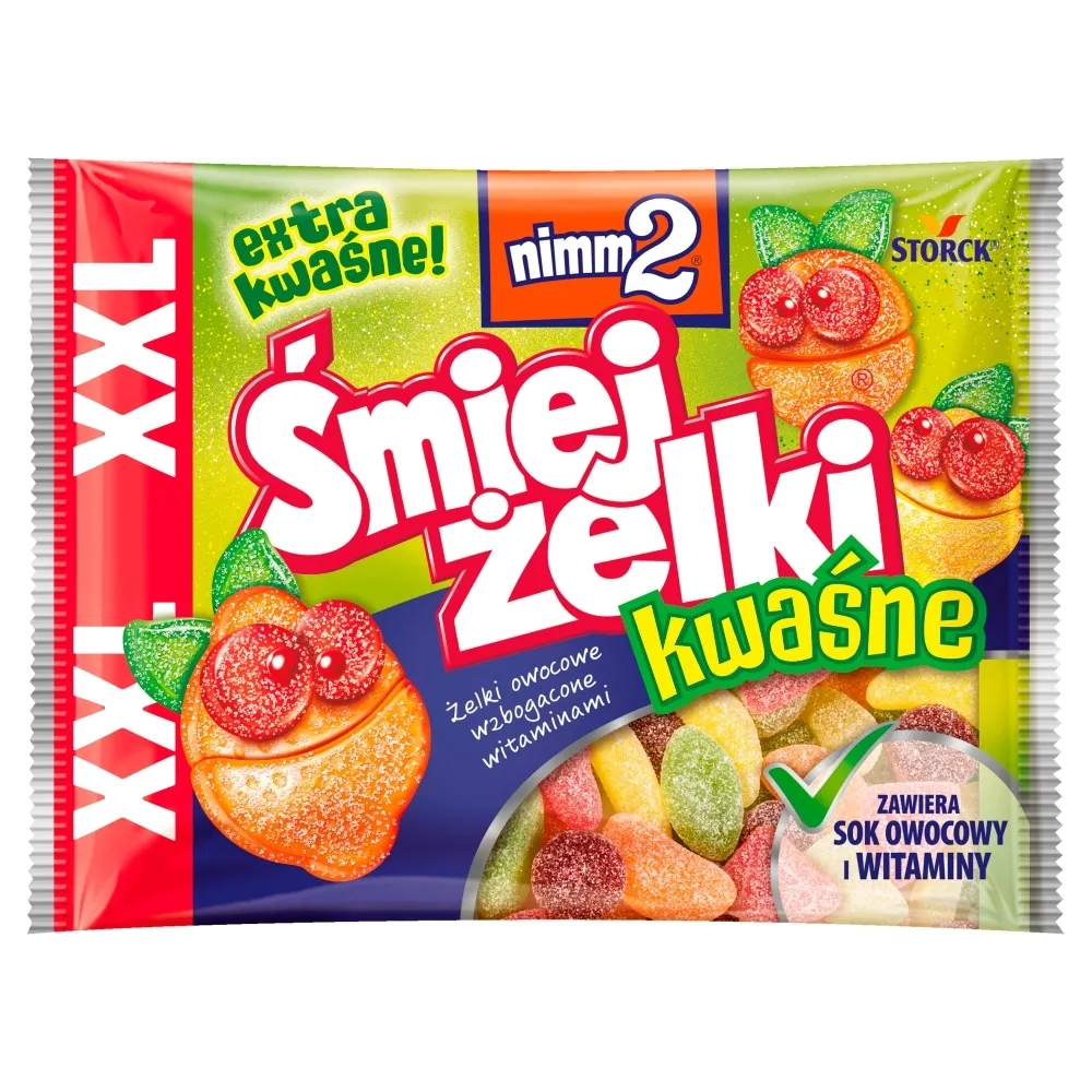 NIMM2 ŚMIEJŻELKI KWAŚNE 180G