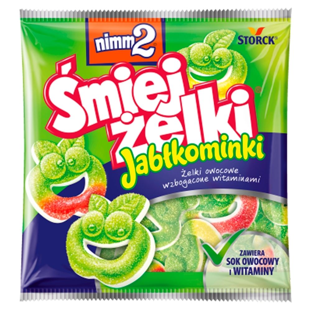 NIMM2 ŚMIEJŻELKI JABŁKOMINKI 90G