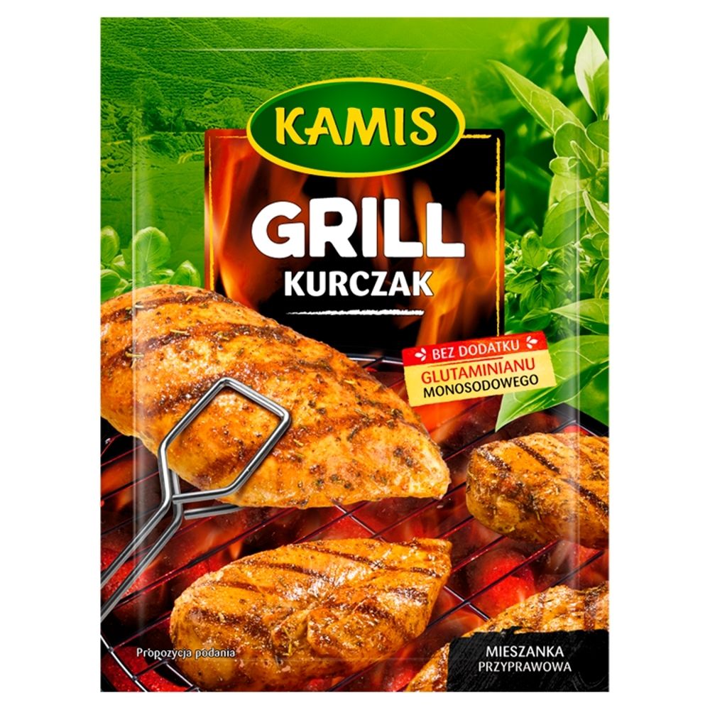 Kamis PRZYPRAWA DO KURCZAKA Z GRILLA 18G zakupy dla domu i biura 37581451