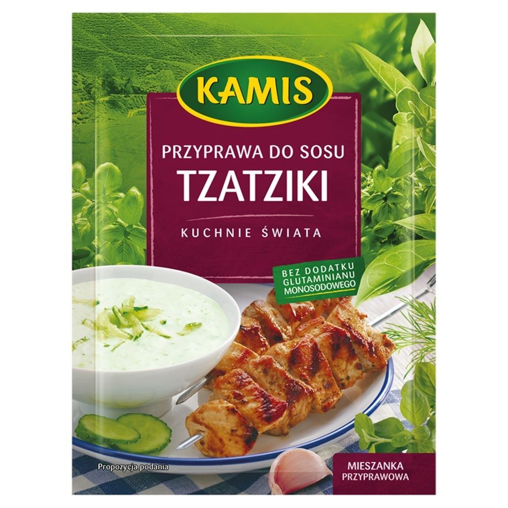 Kamis PRZYPRAWA DO SOSU TZATZIKI 20G zakupy dla domu i biura 36944734