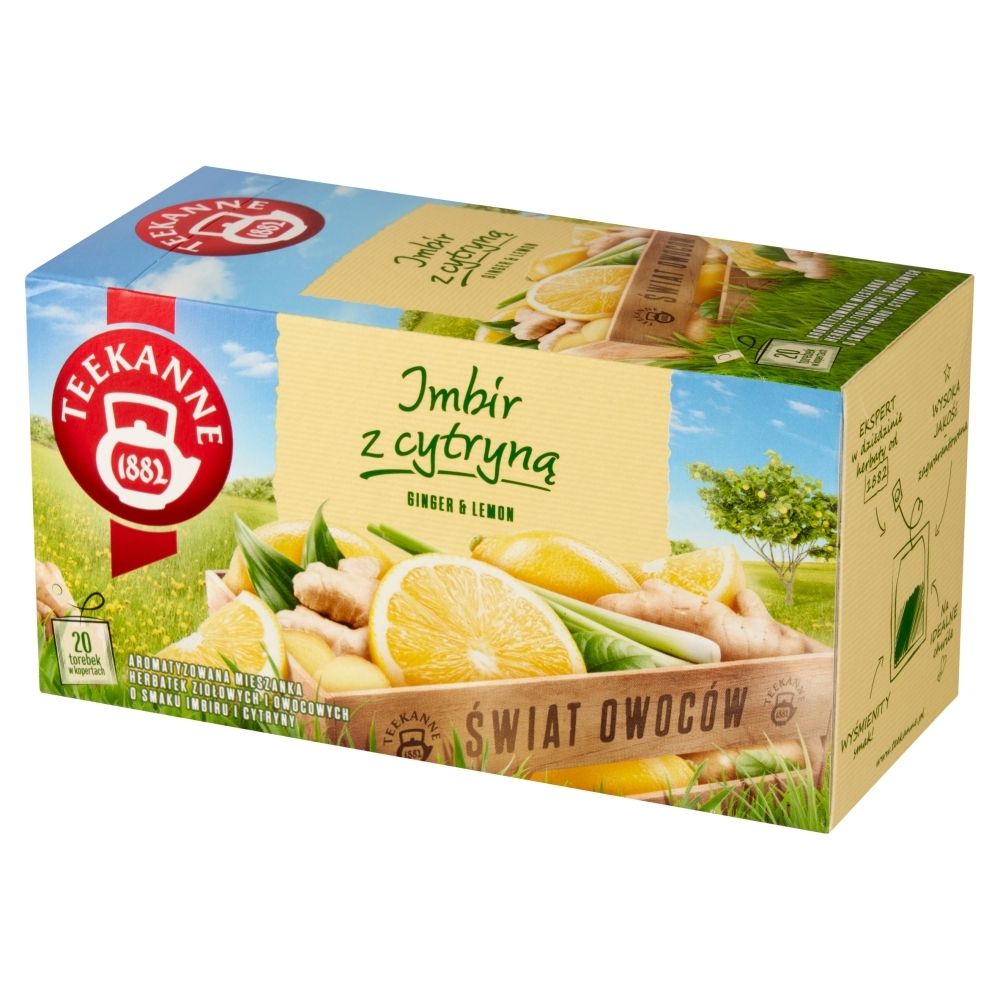 TEEKANNE Ginger Lemon (imbir - cytryna), 20 torebek 6120