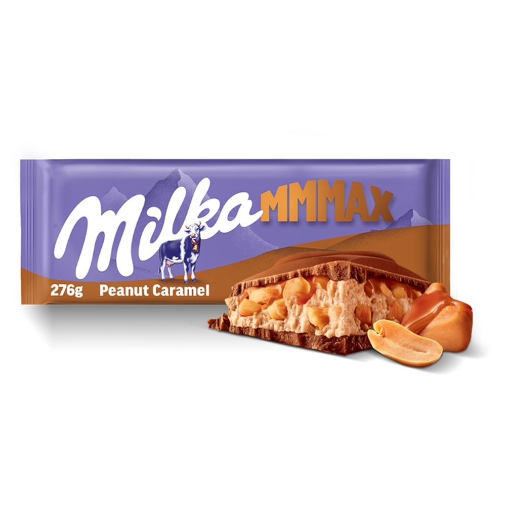 Kraft Czekolada Milka Peanut Caramel 276 g