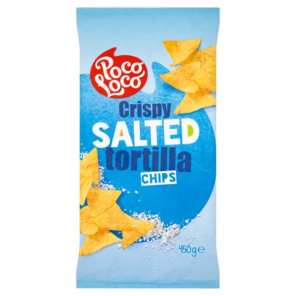 Poco Loco TORILLA CHIPS NATURALNE TRÓJKĄTY 450G zakupy dla domu i biura! 65079592