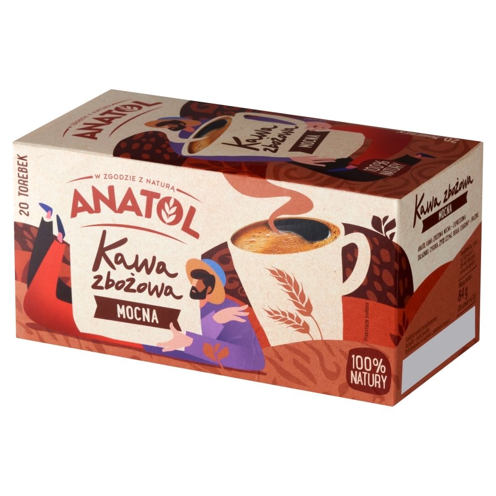 Anatol Kawa zbożowa mocna ekspresowa 20 x 4.2 g