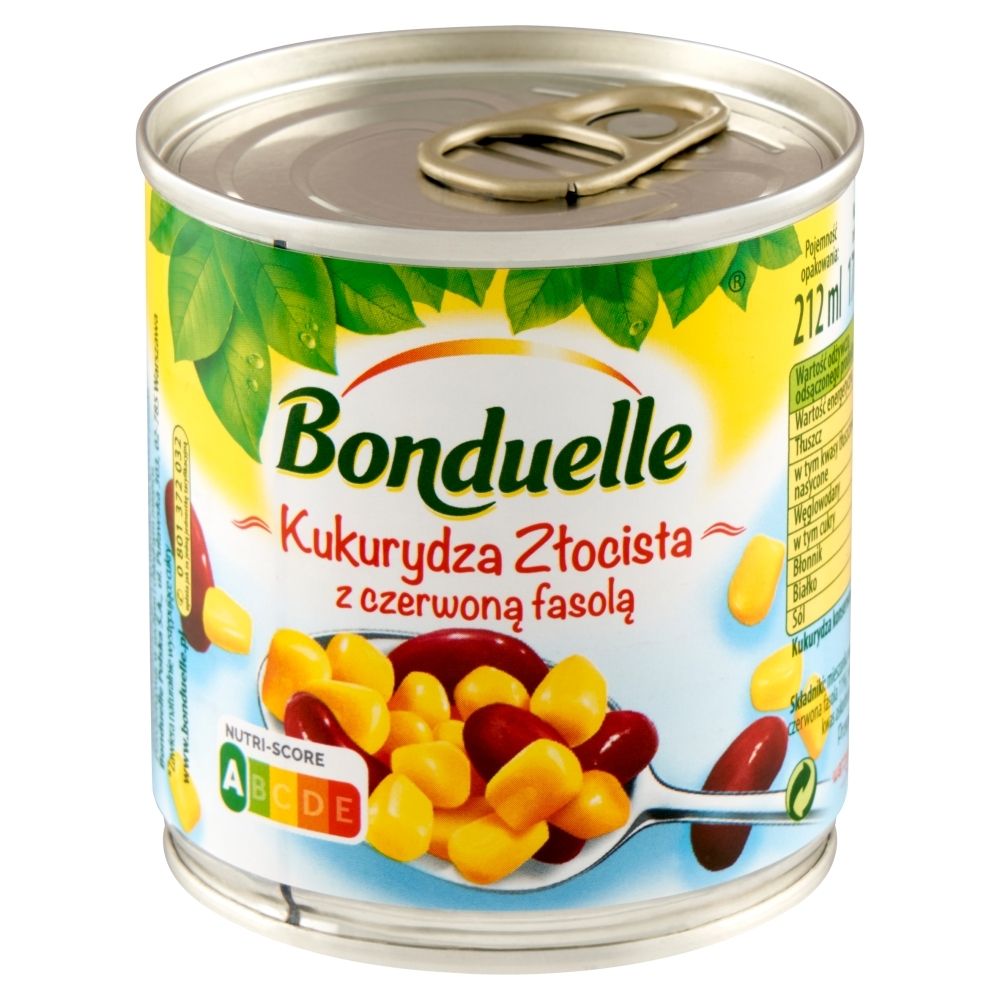 Bonduelle Kukurydza z czerwoną fasolą Kidney 212 ml