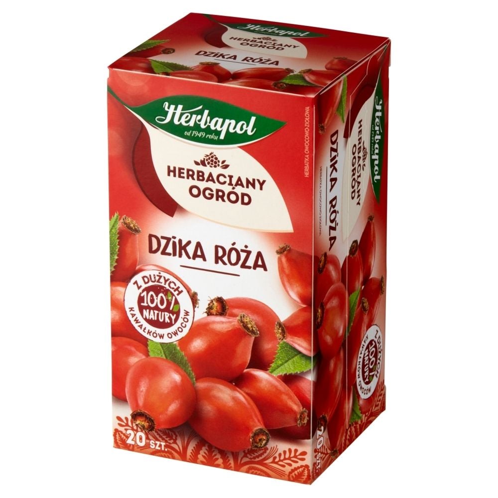 Herbaciany Ogród Herbapol Herbaciany Ogród Herbatka owocowo-ziołowa dzika róża 70 g (20 x 3,5 g)