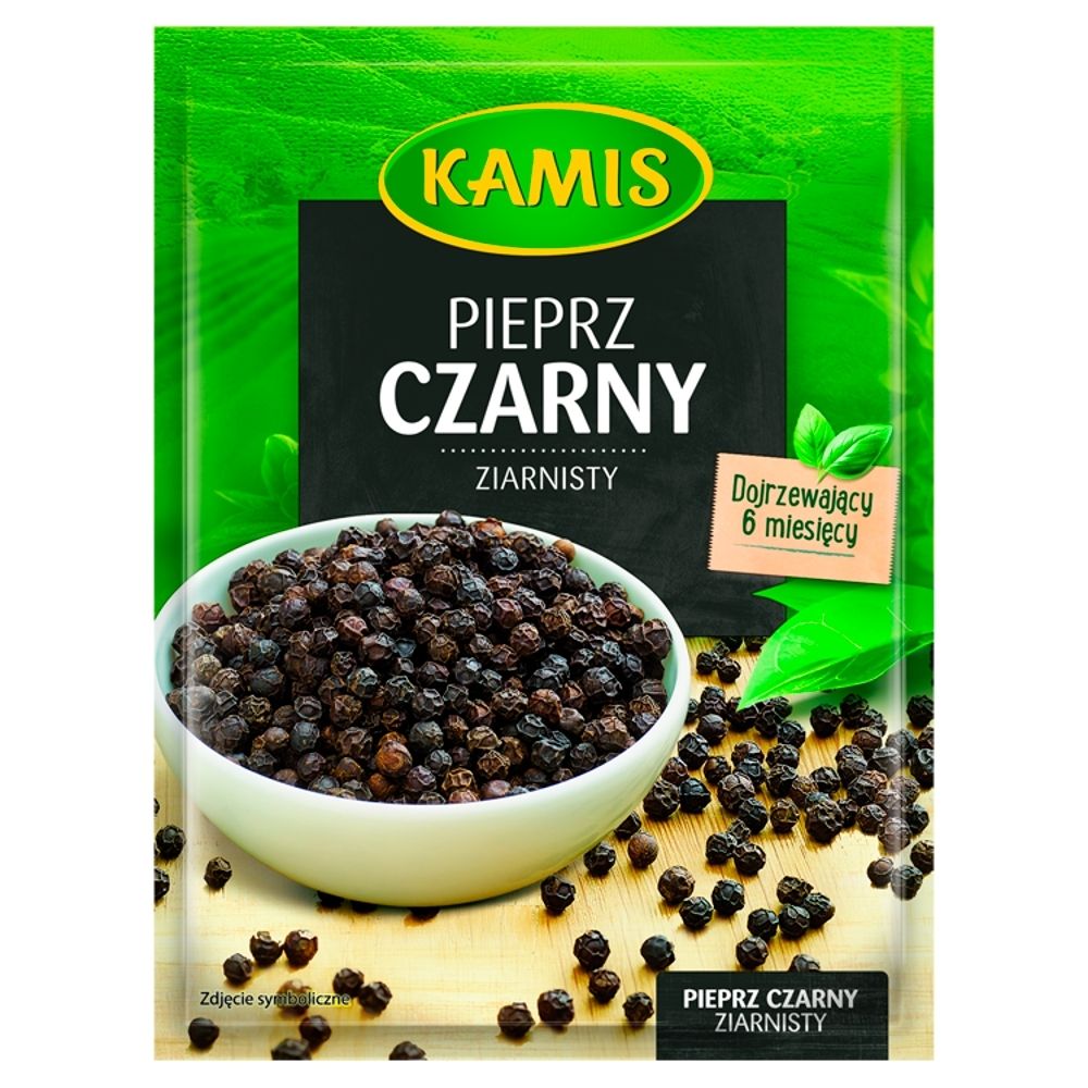 Kamis Pieprz czarny ziarnisty 16g