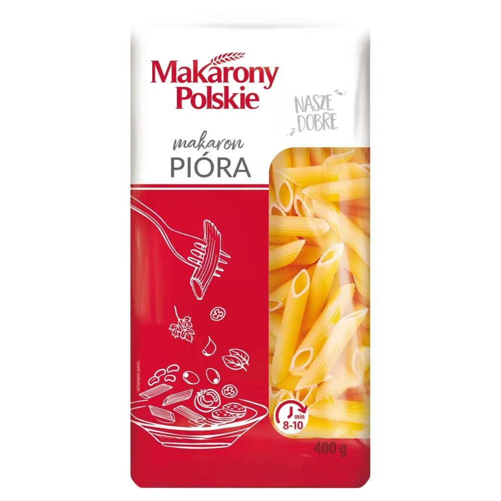 MAKARONY POLSKIE MAKARON PIÓRA 400G