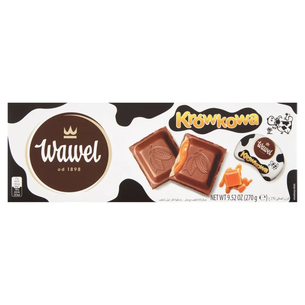 Czekolada nadziewana Krówkowa Wawel 270g