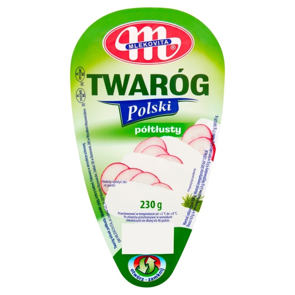 Mlekovita - Twaróg klinek półtłusty
