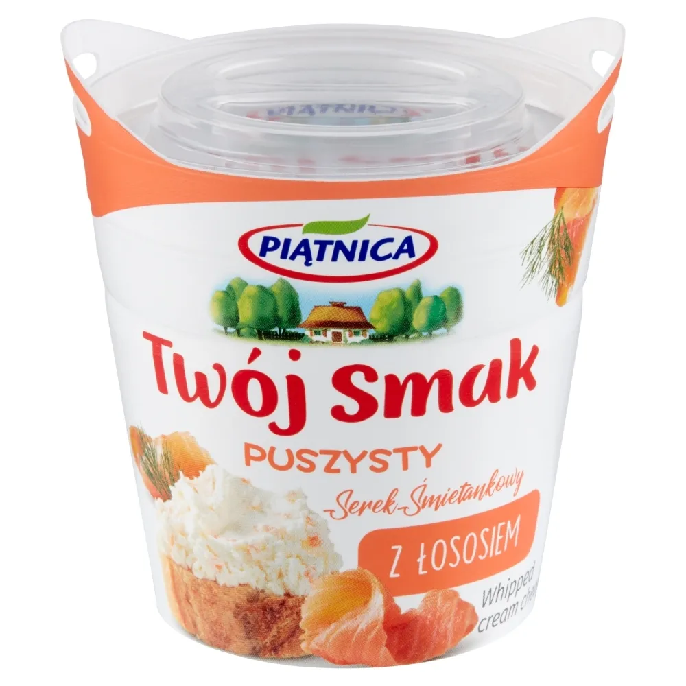 Serek Twój Smak Puszysty Z Łososiem Piątnica 150G
