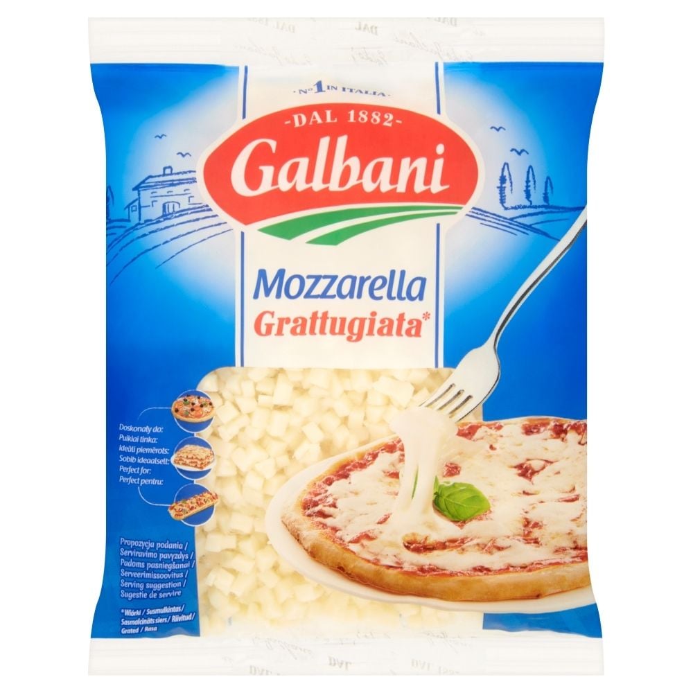 Galbani - Ser mozzarella półtłusty wiórki