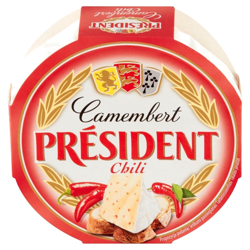 President - Ser Camembert z papryką chili