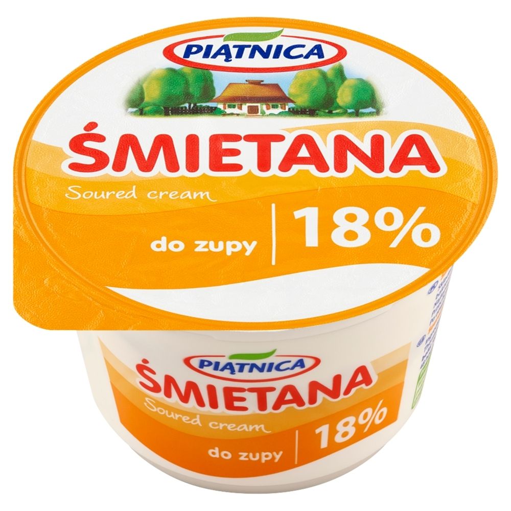 Śmietana 18% Piątnica 200g