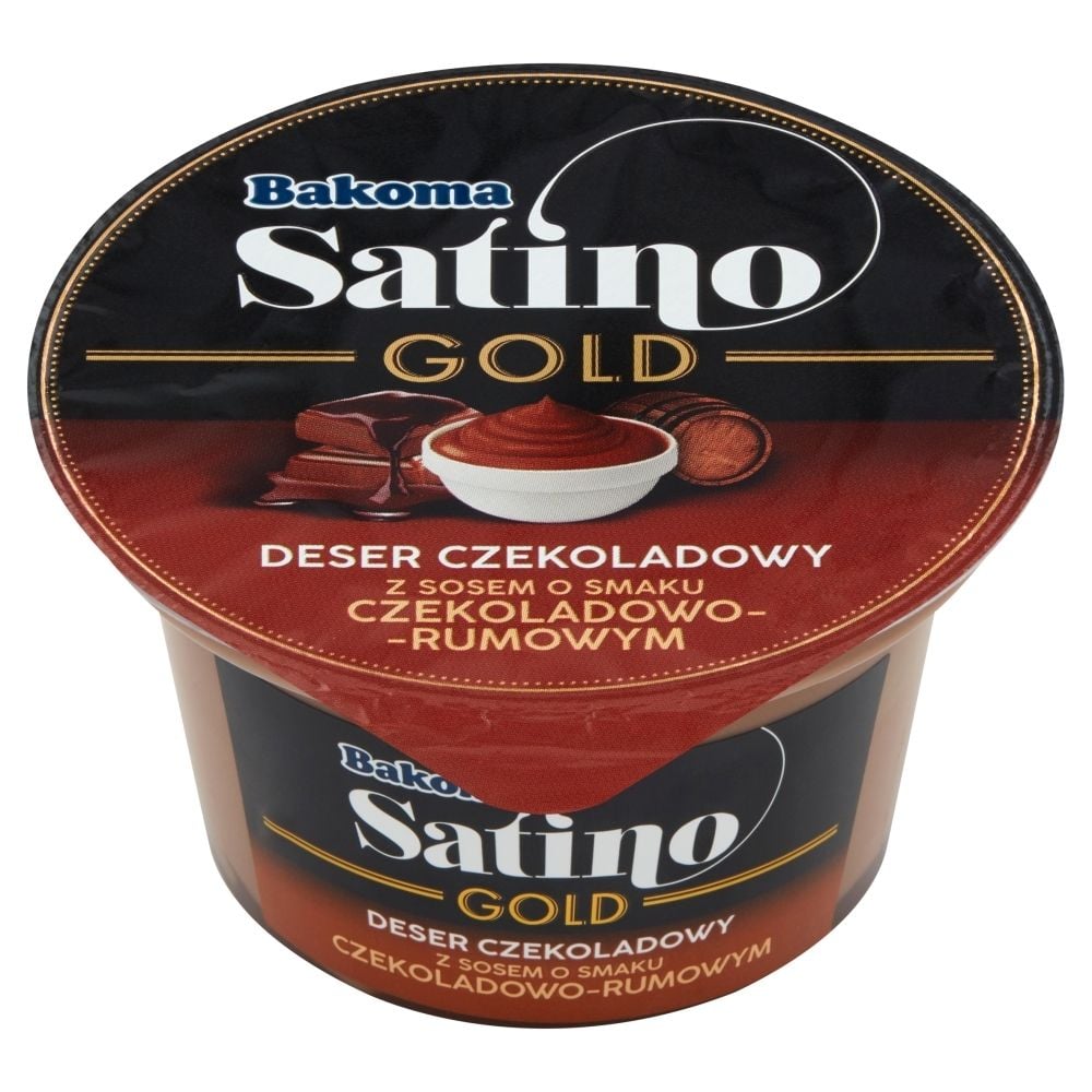 Satino Gold deser czekoladowy z sosem czekoladowo-rumowym 135g